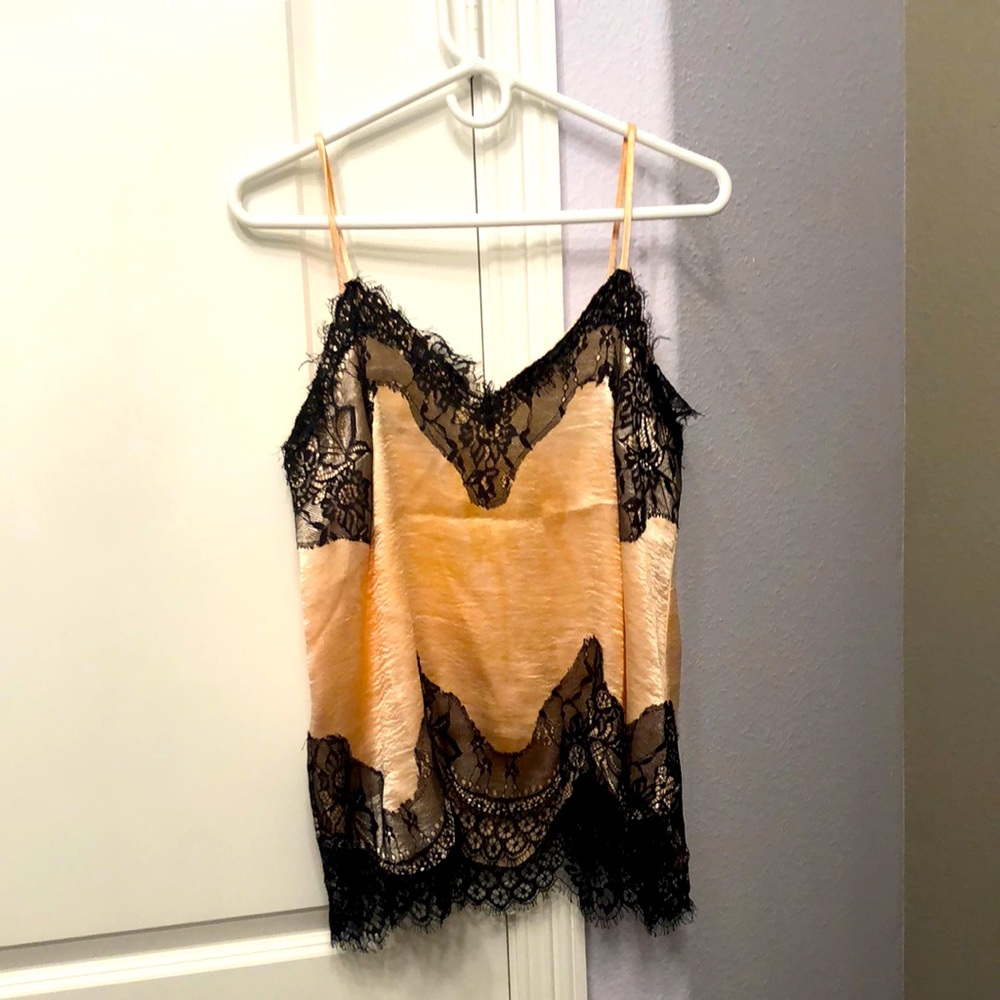 Satin top